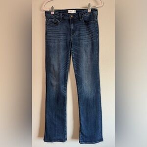 Abercrombie and Fitch Mid-rise bootcut jeans
